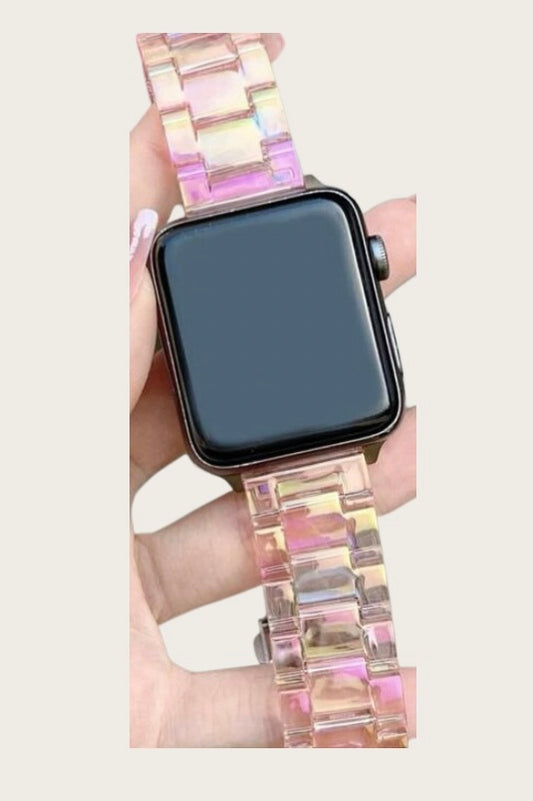 Apple Watch band Pink iridescent ￼42