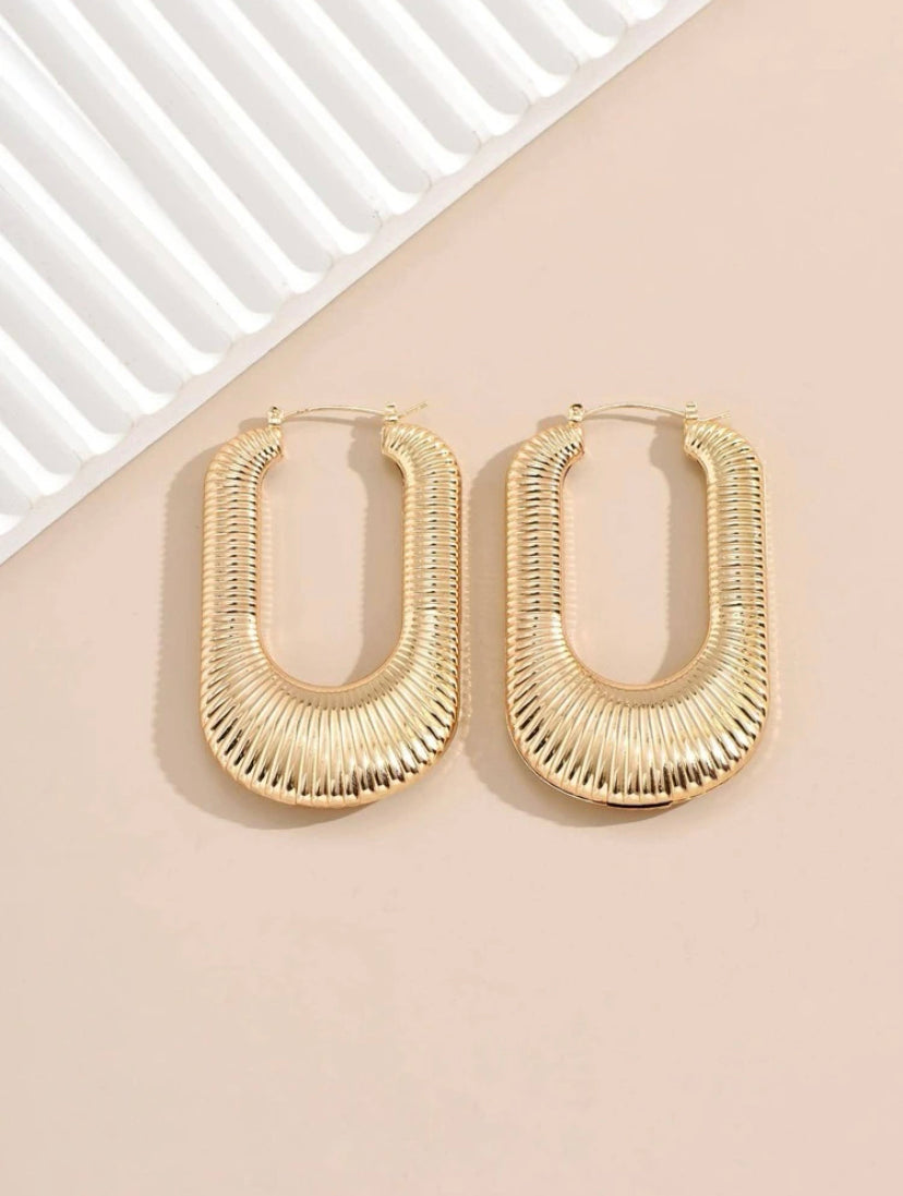St Barts Earrings Gold