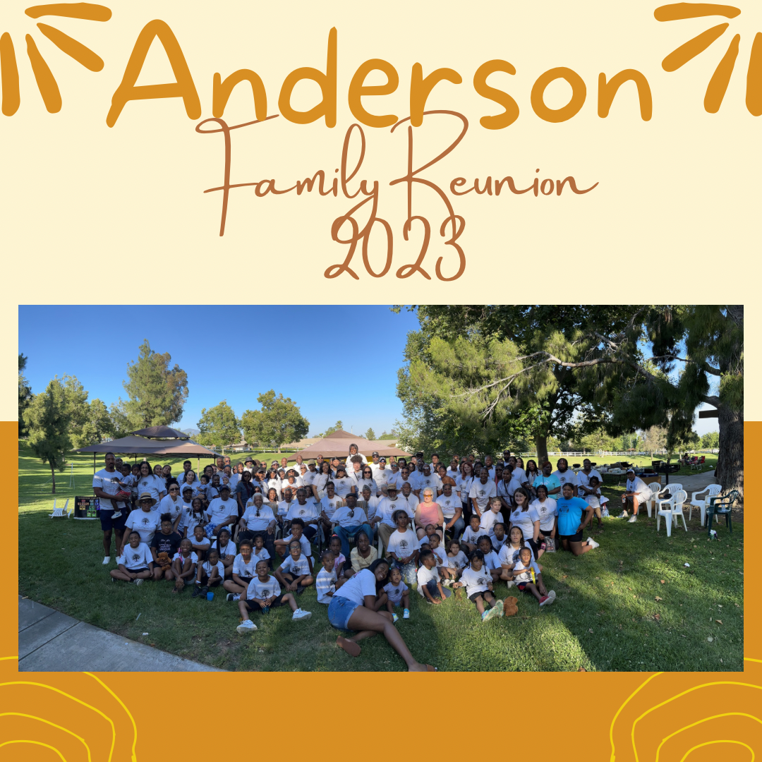Anderson Family Reunion Photo Book PRE-ORDER — order by November 1, 2023!
