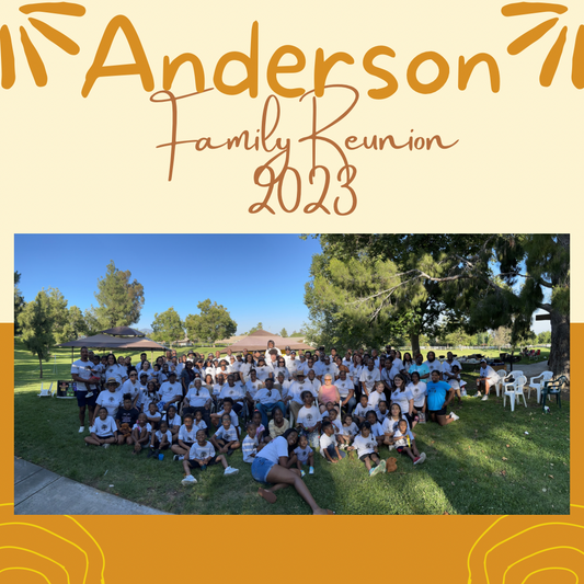 Anderson Family Reunion Photo Book PRE-ORDER — order by November 1, 2023!