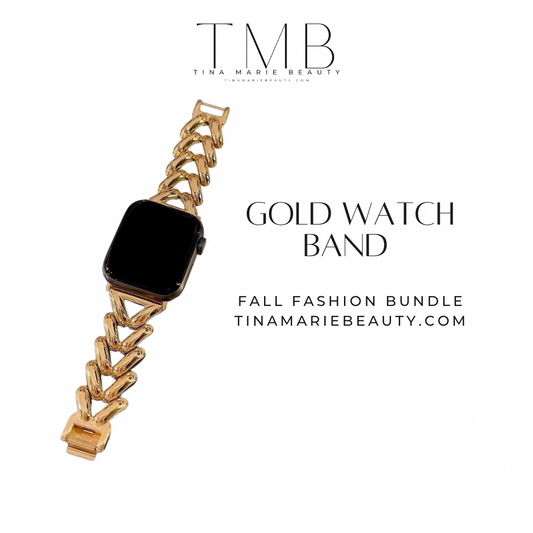 Gold watch band 42