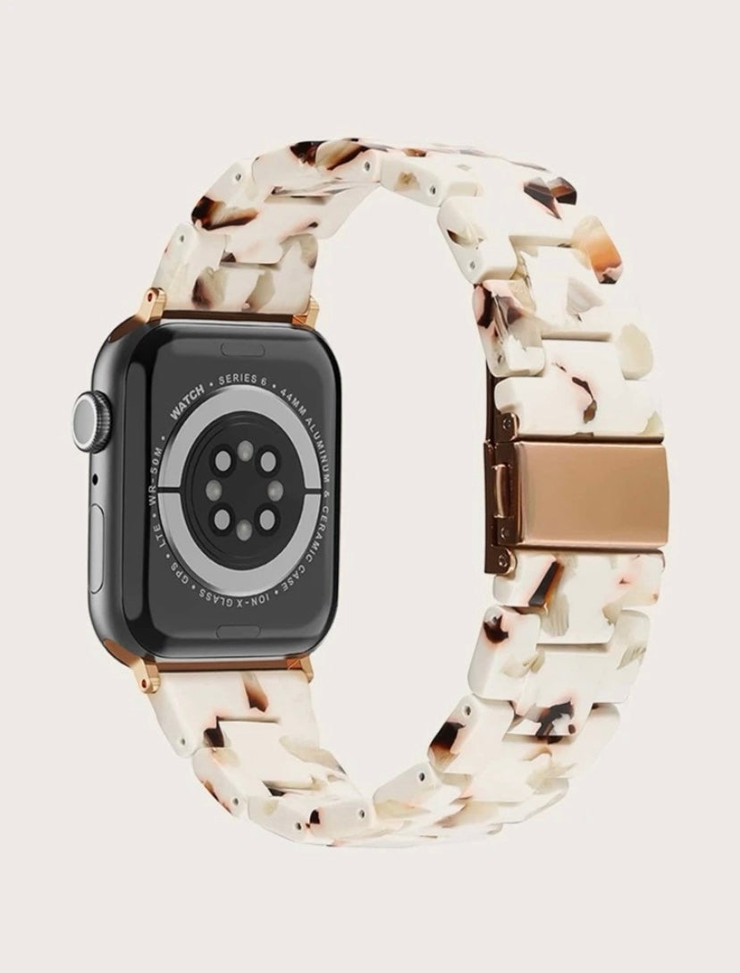 Apple Watch band 42 Cream tortoise