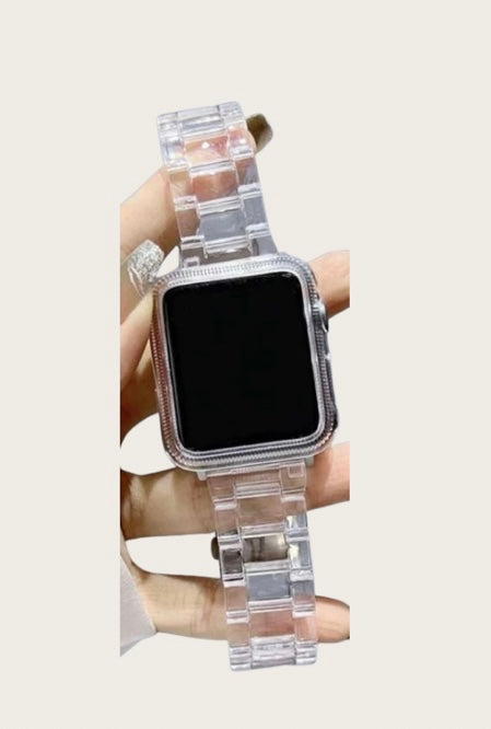 Apple Watch band clear 38